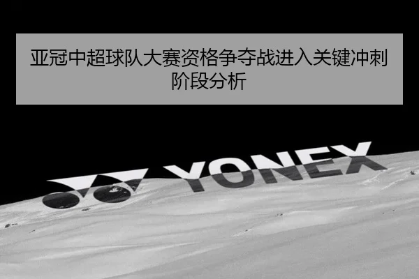 亚冠中超球队大赛资格争夺战进入关键冲刺阶段分析
